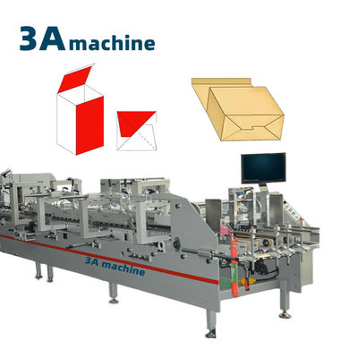 CQT900YG-2 Pre-Folded Bottom Lock Packaging Box Making Machine for High Productivity