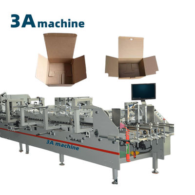 Condition CQT900YG-2 Pre-Folded Bottom Lock Corrugated Flexo Folder Gluer Box Machine