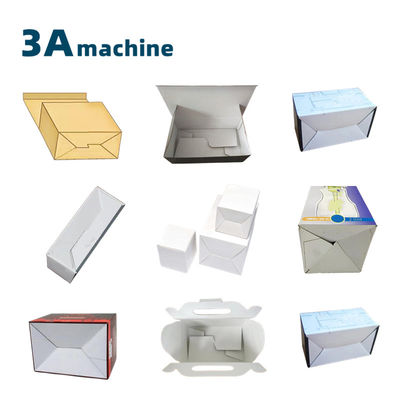 Mechanical Driven CQT-900YG-2 Pre-folded Bottom Hook Gluer for Box Pasting Machine