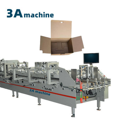 3A PLC CQT900YG-2 Pre-Folded Automatic Box Making Folder Gluer Machine for Pasting Boxes