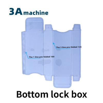 3A PLC CQT900YG-2 Pre-Folded Automatic Box Making Folder Gluer Machine for Pasting Boxes