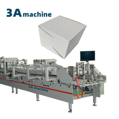 CQT 900YG-2 Pre-Folded Bottom Lock Pasting Machine for Take Away Food Box Production