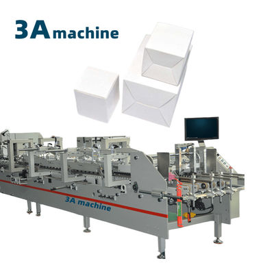 Single Side Glue Box Presentation Folder Gluing Machine for Cardboard Boxes CQT 900YG-2