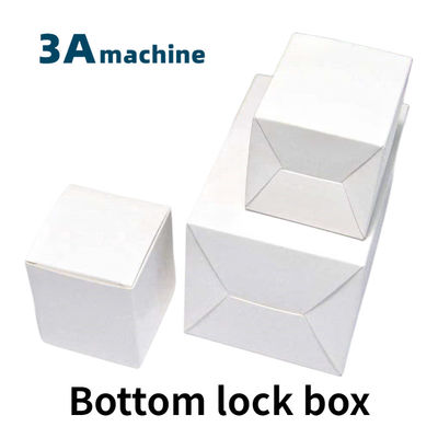 Single Side Glue Box Presentation Folder Gluing Machine for Cardboard Boxes CQT 900YG-2