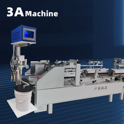 Box Pasting Machine with PLC Control and Maximum Paper Width of 800mm Single Side Glue