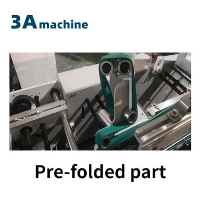 Box Pasting Machine with PLC Control and Maximum Paper Width of 800mm Single Side Glue