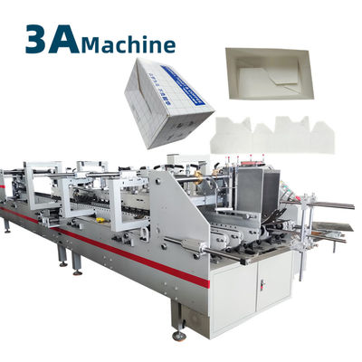 CQT 900YG-2 Pre-folded Bottom Lock Double Pieces Auto Corrugated Board Folder Gluer Flexo Folder Gluer Machine