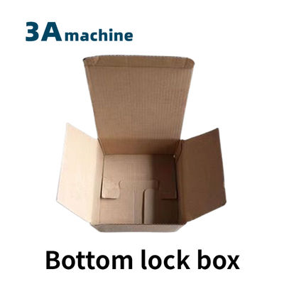 Pre-Folded Bottom Lock Folding Box Gluing Machine CQT 900YG-2 for Paperboard 250g-650g