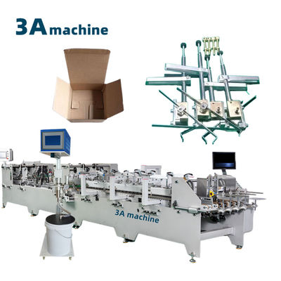 CQT 900YG-2 Pre-Folded Bottom Lock Corrugated Cardboard Box Making Machine Folder Gluer