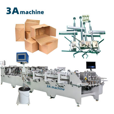 CQT*900YG-2 Bottom Lock Folder Gluer with Crash Lock Bottom Folder Gluer EF 1100 Straight Line Folder Gluer Paper Machine Parts
