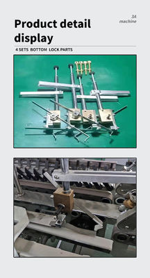 CQT*900YG-2 Bottom Lock Folder Gluer with Crash Lock Bottom Folder Gluer EF 1100 Straight Line Folder Gluer Paper Machine Parts