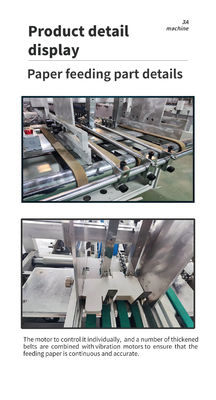 CQT*900YG-2 Bottom Lock Folder Gluer with Crash Lock Bottom Folder Gluer EF 1100 Straight Line Folder Gluer Paper Machine Parts