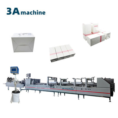 CQT 650JYG Pre-folded Crash Lock Bottom Box Automatic Folder Gluer Machine for Small Box