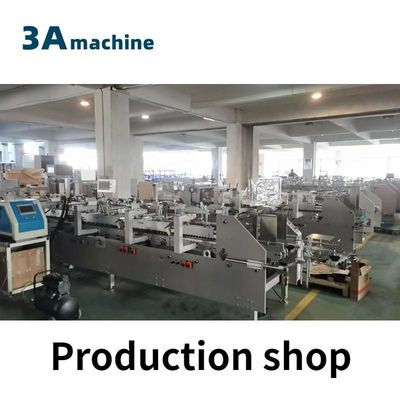 Workflow CQT 650JYG Semi Automatic Folder Gluer with Pre-Folding and Crash-Lock Bottom