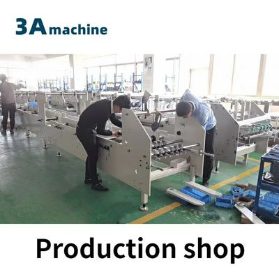CQT 650JYG Crash Lock Bottom Box Folder-Gluer 650 with Pre-Folding and Crash-Lock Bot Automatic Folder Gluer Fold Glu Machine