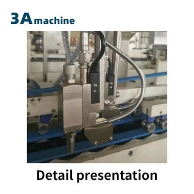 Max liner speed 300 Meter/Minute 380V3P CQT 650JYG Crash Lock Bottom Box Folder-Gluer
