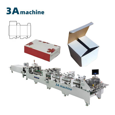Box Unfolded Widest Max Size 1 105cm 6 Corners Folder Gluer Machine for 1100 JGKW Box