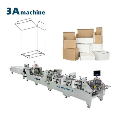 1100 JGKW Cardboard Box/Corrugated Box Folder Gluer with Pre-Fold and Glue Binding