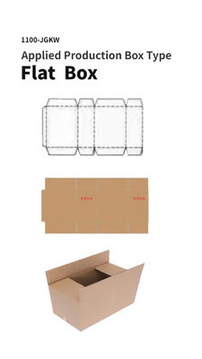 Corrugated Paper/Cardboard General Gluing Machine with and Bottom Lock Function 2