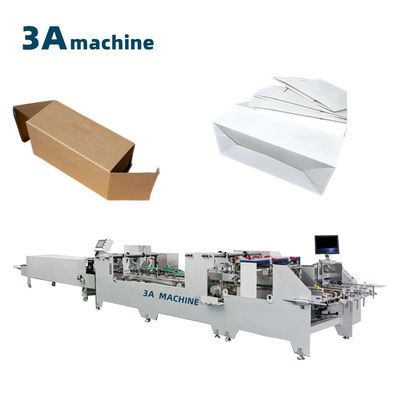 JGKW Working Speed 300m/min Folder Gluer Parts for Production of Lock Bottom Boxes