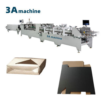 PLC Controlled 1300JGKW Folder Gluing Machine for Corrugated and Cardboard Boxes