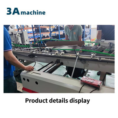 Corrugated Box Folding Machine with Dual- Lock Bottom and Side Glue at 1300-JGKW Model