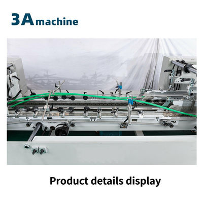 Corrugated Box Folding Machine with Dual- Lock Bottom and Side Glue at 1300-JGKW Model