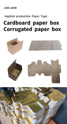Corrugated Box Dual- Lock Bottom Spraying Cold Glue Machine with Packaging Type Case