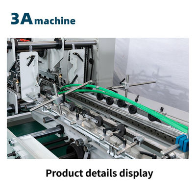 Corrugated Box Dual- Lock Bottom Automatic Folder Gluer Machine with 1300 JGKW Model
