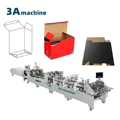 Printing Shops JGKW 1100 Cardboard Box/Corrugated Box Dual- Lock Bottom Glueing Machine