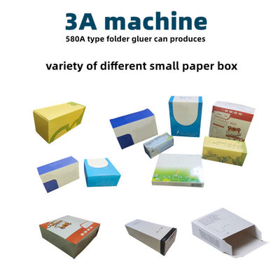 High Productivity Automatic Folder Gluing Machine for Paper Pasting and Box Folding