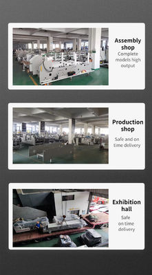 1300 JGKW Cardboard Box Dual- Lock Bottom Carton Folder Gluing Machine with PLC Control