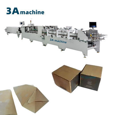 Bottom Lock Dual- Tape Dispenser Folder Gluer Parts Box Glue Machine for Production