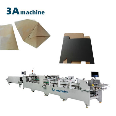 High Productivity Folding Folder Gluer Machine for Dual- Lock Bottom Automatic Box Making