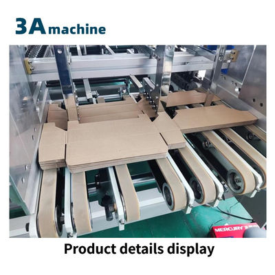 Automatic Collecting Function 1 Corrugated Box Folder Gluer Machine with Voltage 380v
