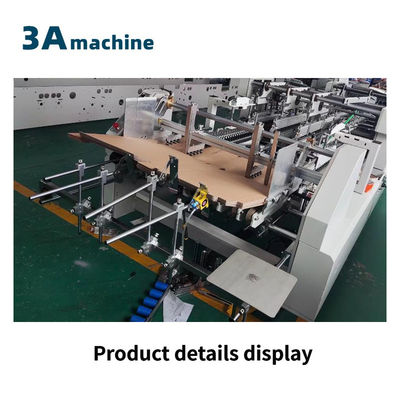 Automatic Collecting Function 1 Corrugated Box Folder Gluer Machine with Voltage 380v