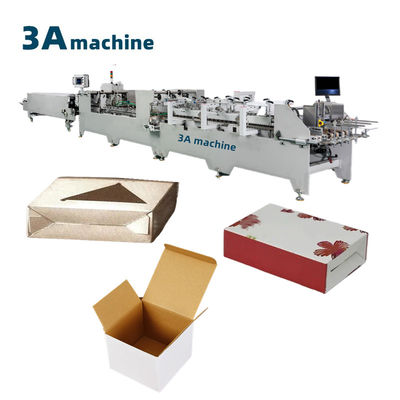 Box Unfolded Widest 2 118cm Dual- Lock Bottom Glue Machine for Carton Paper Folder