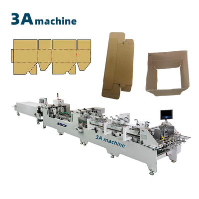 Max Size 2 118cm Dual- Lock Bottom Sides Gluing Machine for Cardboard/Corrugated Box