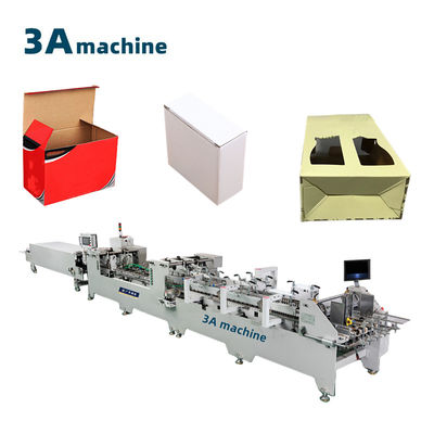 Cardboard/Corrugated Box Dual- Lock Bottom Glue Spreader High Speed Folder Gluer Machine 1300*JGKW
