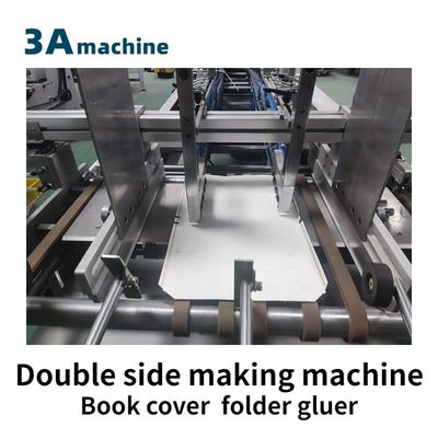 CQT-800BS Automatic Book Cover Machine Presentation Folder Gluer Machine for Small Boxes