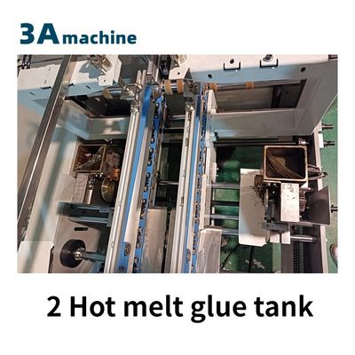 CQT-800BS Automatic Book Cover Machine Presentation Folder Gluer Machine for Small Boxes