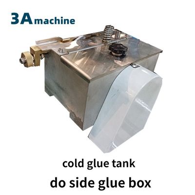 PLC Controlled Box Folding and Gluing Machine for Book Cover Production