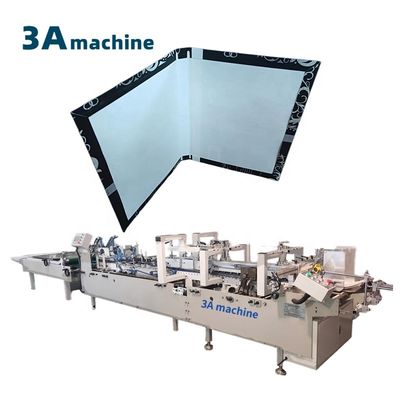 CQT-800BS Automatic Book Cover Side Pasting Machine for Consistent Folding and Gluing