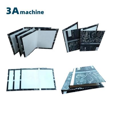 CQT-800BS Automatic Book Cover Side Pasting Machine for Consistent Folding and Gluing