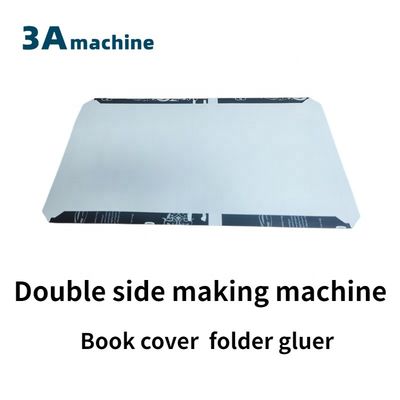 Easy to Operate Book Cover Side Pasting Machine Box Folding Gluing Edge Gluing Machine