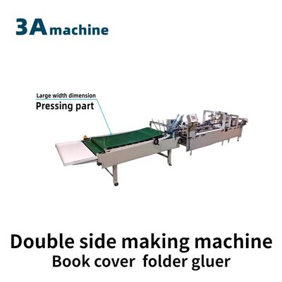 Easy to Operate Book Cover Side Pasting Machine Box Folding Gluing Edge Gluing Machine