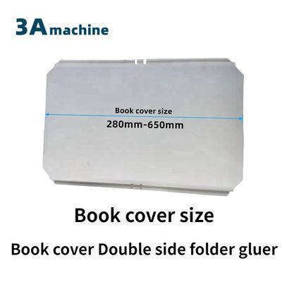 CQT-800BS Automatic Book Cover Side Pasting Machine with Max. Workable Width 650mm