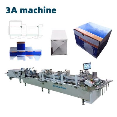 Automatic Bottom Lock Folder Gluer for Precise Folding and Pasting in 10*1.2*1.3m Size