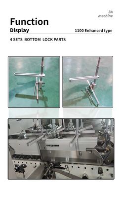 CQT1100 Enhanced Type Automatic Folding Gluing Machine for Consistent Performance