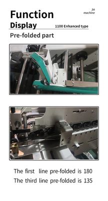 CQT1100 Enhanced Type Automatic Folding Gluing Machine for Consistent Performance